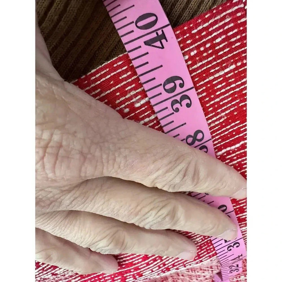 SARA CAMPBELL Women's Pink Long Sleeve Button Front Long Blazer Coat Size 12 - Picture 8 of 8